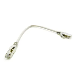 Patchcord FTP CAT.5e GetFort GF-PC5EFTP-0.25G, szary 0.25m