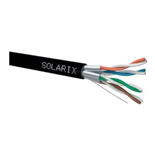 Kabel skrętka CAT.6A STP PE Solarix SXKD-6A-STP-PE FCA 500m