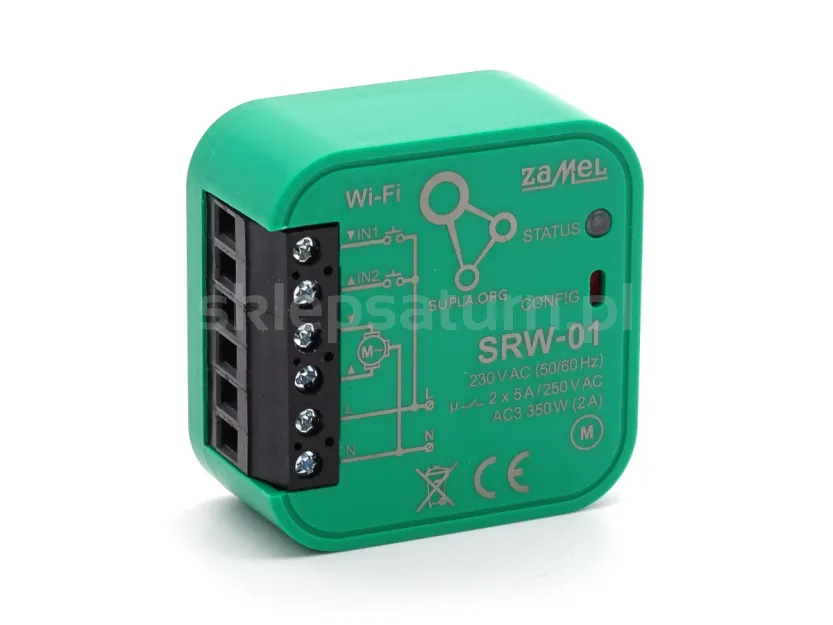 Sterownik rolet WI-FI SRW-01 SUPLA ZAMEL