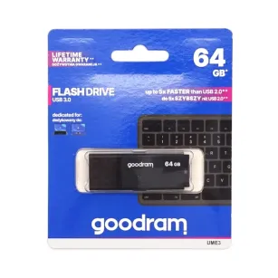 Pendrive GOODRAM USB 3.0 64GB czarny