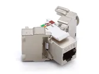 Wtyk keystone RJ45 CAT.6, STP, beznarzędziowy