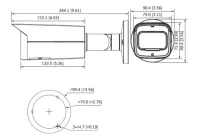 Kamera Dahua IP IPC-HFW2431T-ZS-27135-S2