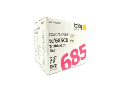 Kabel budynkowy tc'685 CU 1.02 Trishield tc685CU-102-Dca LSZH (305m)