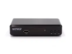 Tuner Wiwa H.265 Memo NEW z wyświetlaczem, DVB-T/T2, H.265/HEVC