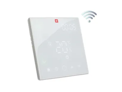 Termostat DREAM HEAT NJ-003 WiFi mleczne szkło