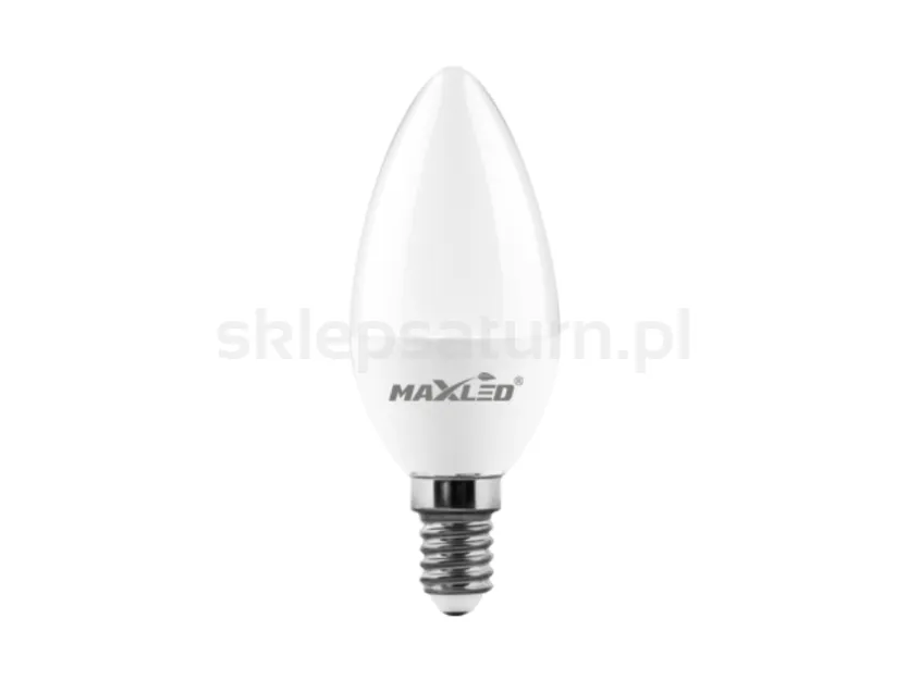 Żarówka MAXLED LED E14 5W 4500K B.NATURALNA.