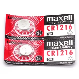 Bateria CR1216 MAXELL 3V