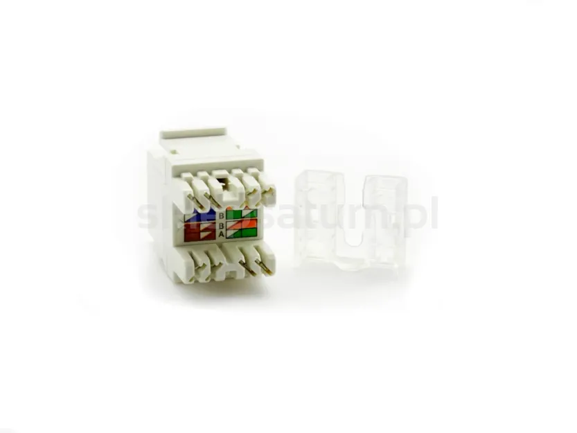 Moduł keystone RJ45 (8P8C) UTP - KAT. 5E, typu Krone