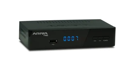 Tuner DVB-T2 Ferguson Ariva T40, pilot RCU33