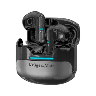 Słuchawki bezprzewodowe douszne TWS M8 Kruger&Matz KMPM8-G - szare