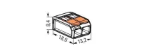 Szybkozłączka Wago 221-412 z dźwigiękami, 2x 0,2-4mm