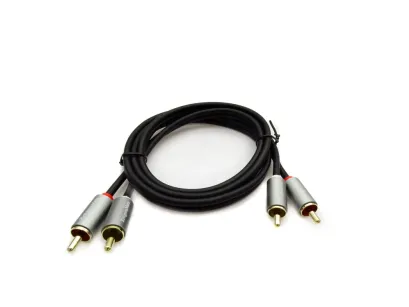 Kabel 2 RCA - 2 RCA 1m Kruget&Matz Basic KM1213