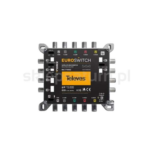 Multiswitch Televes EUROSWITCH 5x5x6 ref. 719502