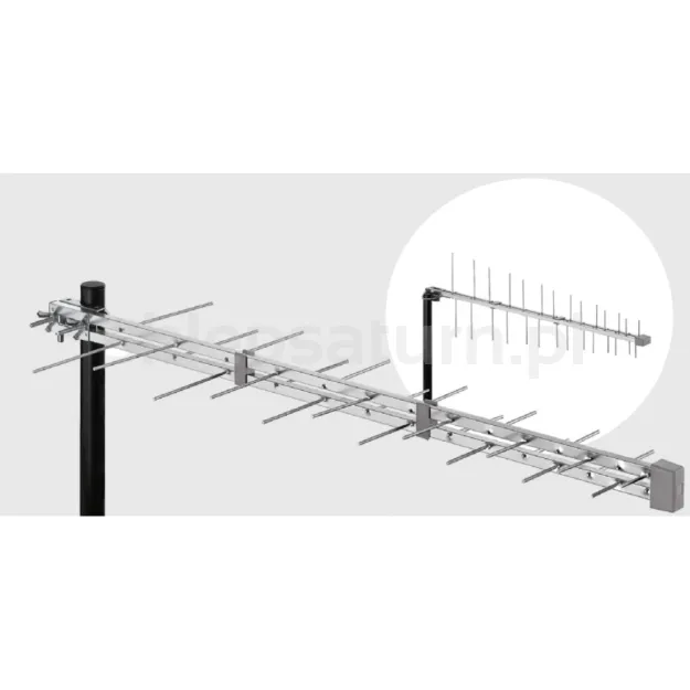 Antena logarytmiczna FUBA DAL4514-B 470-862 MHz (19915001)