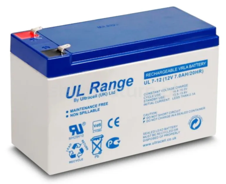 Akumulator AGM ULTRACELL UL7-12 12V 7AH 