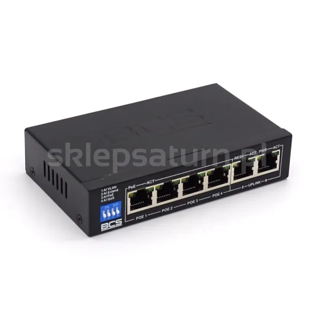 Switch PoE BCS BASIC BCS-B-SP0402