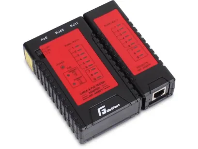 Tester sieciowy GETFORT RJ-45 RJ-11 + PoE