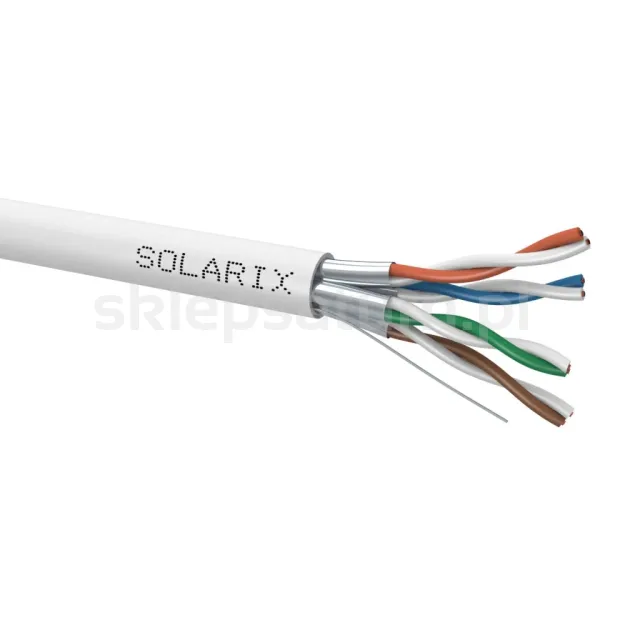 Kabel skrętka CAT.6A STP Solarix SXKD-6A-STP-LSOH Dca 500m