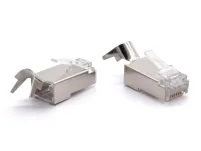 Złącze modularne RJ45 8p8c ekranowane, kat.6A, drut