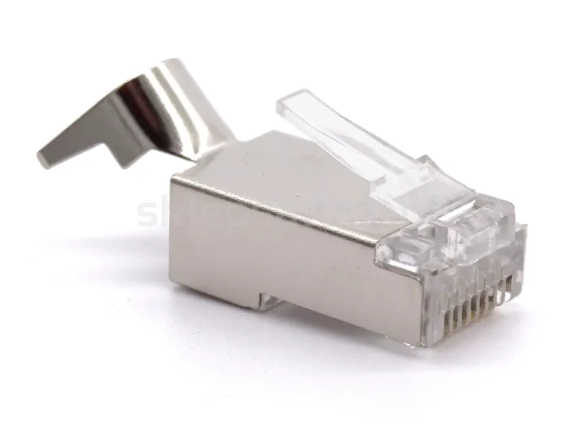 Złącze modularne RJ45 8p8c ekranowane, kat.6A, drut