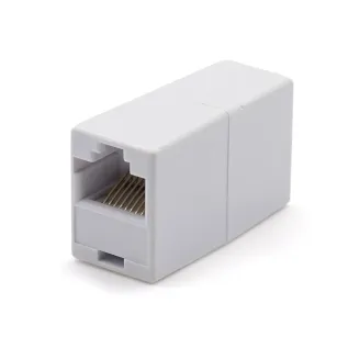 Łącznik modularny RJ45 CAT.5e UTP biały