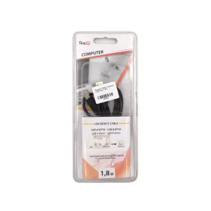 Przyłącze USB A(M) - mini USB (M) 1,8m TREQ TQC4418