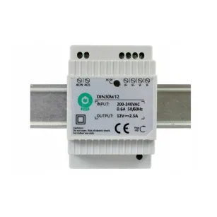 Zasilacz DIN 12V/2,5A DIN30W12