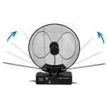 Antena pokojowa DVB-T/T2 z regulowanym wzmacniaczem VA0090 Vayox