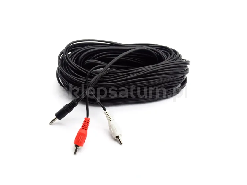 Kabel JACK 3,5 - 2x RCA, KPO2747-15, 15m