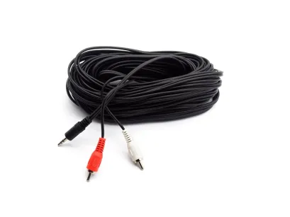 Kabel JACK 3,5 - 2x RCA, KPO2747-15, 15m