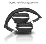 Słuchawki bluetooth LTC MIZZO LXBT1002, czarne