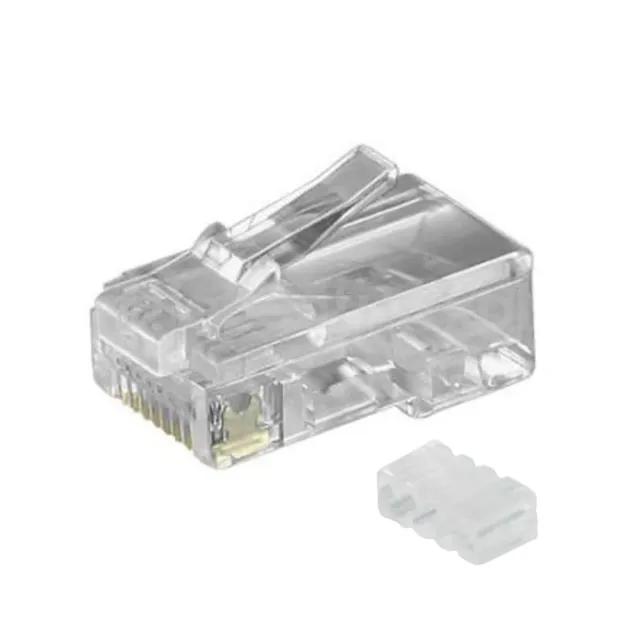 Złącze modularne RJ45 (8P8C) 2-elem. UTP - KAT. 6, SOLARIX KRJ45/6SLD