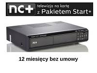 Usługa nc+ Telewizja na Kartę Start+ 12-mc, dek. ADB 5800SX Z DYSKIEM 250GB