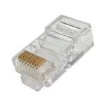 Złącze modularne RJ45 typ EZ (8P8C) UTP - KAT. 6, przelotowe BASE Link