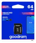 Karta pamięci microSD 64GB GOODRAM + adapter, Class 10 UHS, LXND64GB