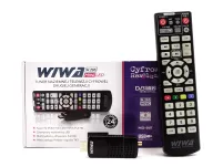 Tuner DVB-T2 WIWA H.265 MINI z wyświetlaczem