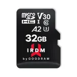 Karta pamięci microSD 32GB GOODRAM + adapter, V30 A2, IRDM32