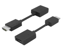 Przejście wtyk-gniazdo HDMI 12cm LXHD001