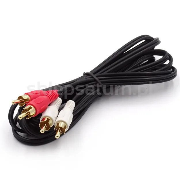 Przewód Treq TQA4130 2x RCA - 2x RCA 3m