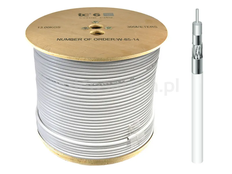 Kabel tc'660 TRISHIELD 1.02 CCS 60% PVC (305m).