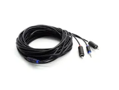 Kabel wtyk jack 3.5 - 2x RCA CABLETECH KPO3952-10 10m