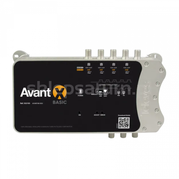 Wzmacniacz kanałowy Televes AVANT X BASIC ref. 532103 LTE700